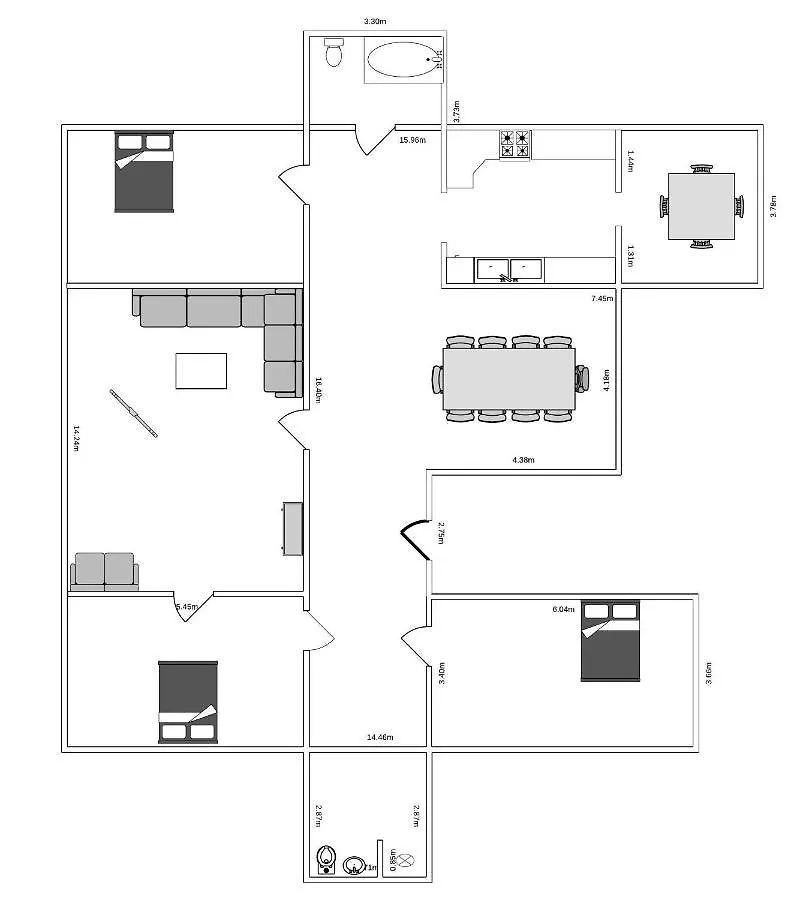 Moderen And Sleek 3Br With Bath By The Lakes And Metro Copenhagen